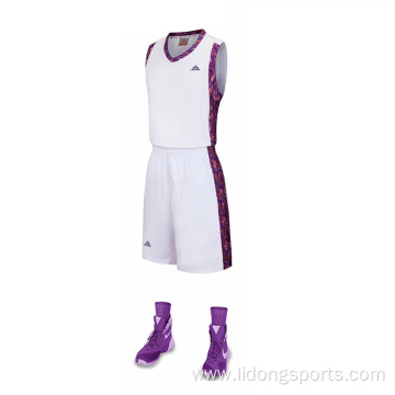 Custom Design Plain Basketball Jerseys Uniform Set